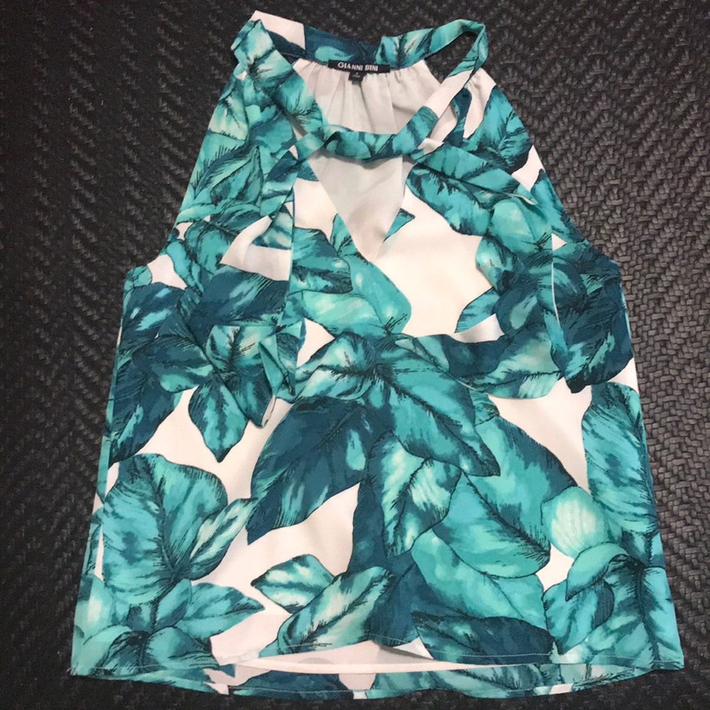 palm print tank